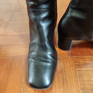 Black Leather Boots
